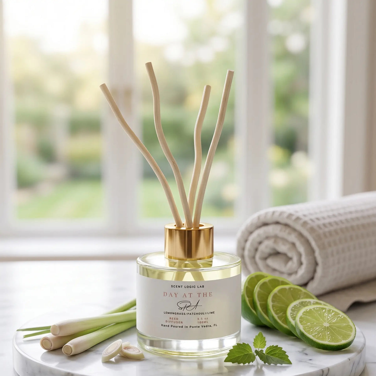 Day at the Spa Reed Diffuser - handmade home fragrance gift