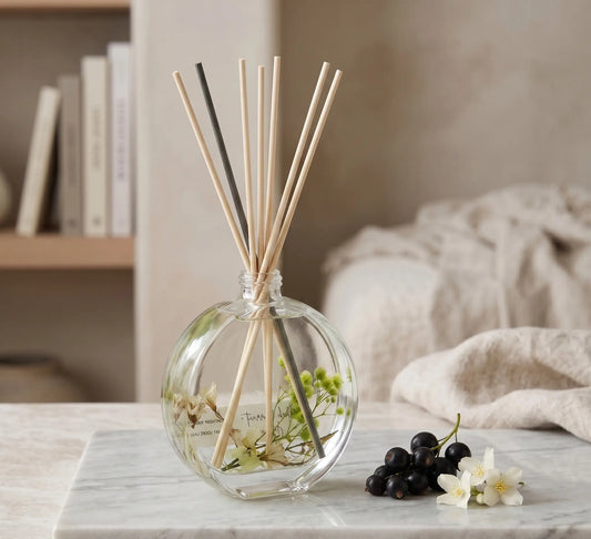 Handmade 100ml Reed Diffuser | Long-Lasting Botanical Home Fragrance