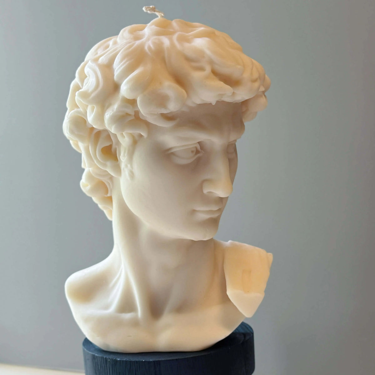 David Head Sculptural Candle | 11" Bust - handmade home fragrance gift