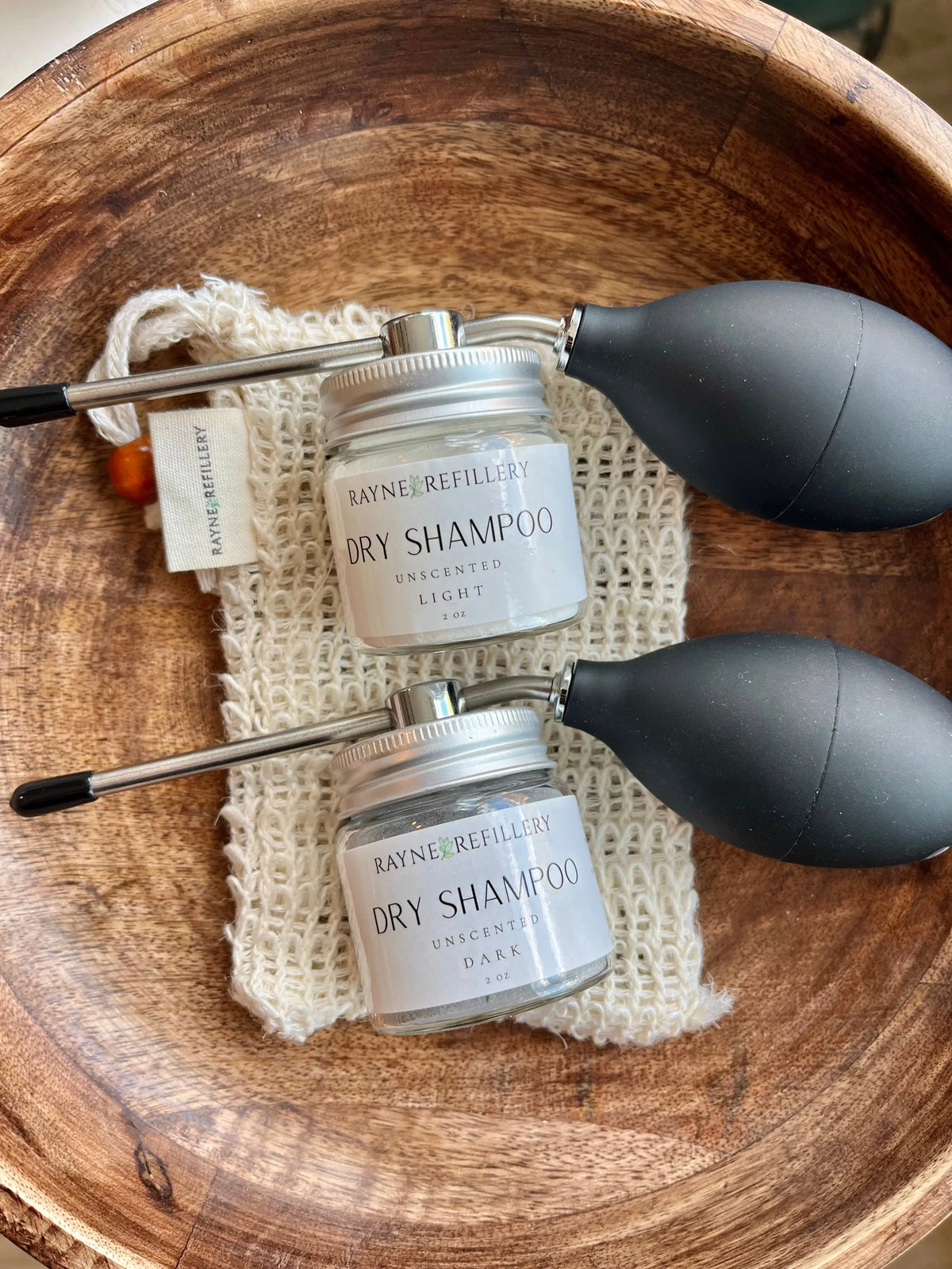 Non-Aerosol Dry Shampoo - Refillable Eco-Friendly Hair Refresher - handmade home fragrance gift