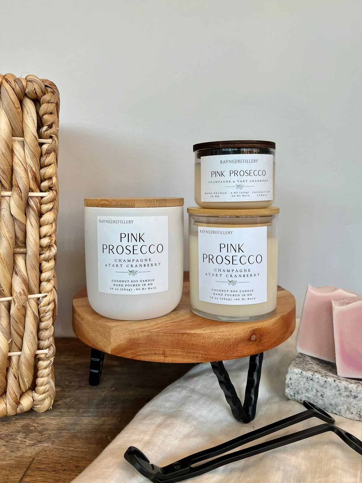 Lilac – Clean Burning Natural Coconut Soy Candle | New Hampshire - handmade home fragrance gift