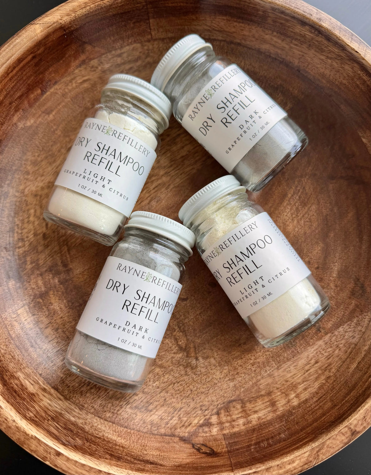Dry Shampoo Refill - Pink Grapefruit & Citrus Natural Hair Refresher - handmade home fragrance gift