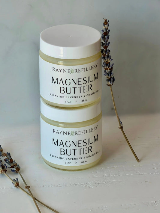 Magnesium Butter – with Shea Butter & Argan Oil - handmade home fragrance gift