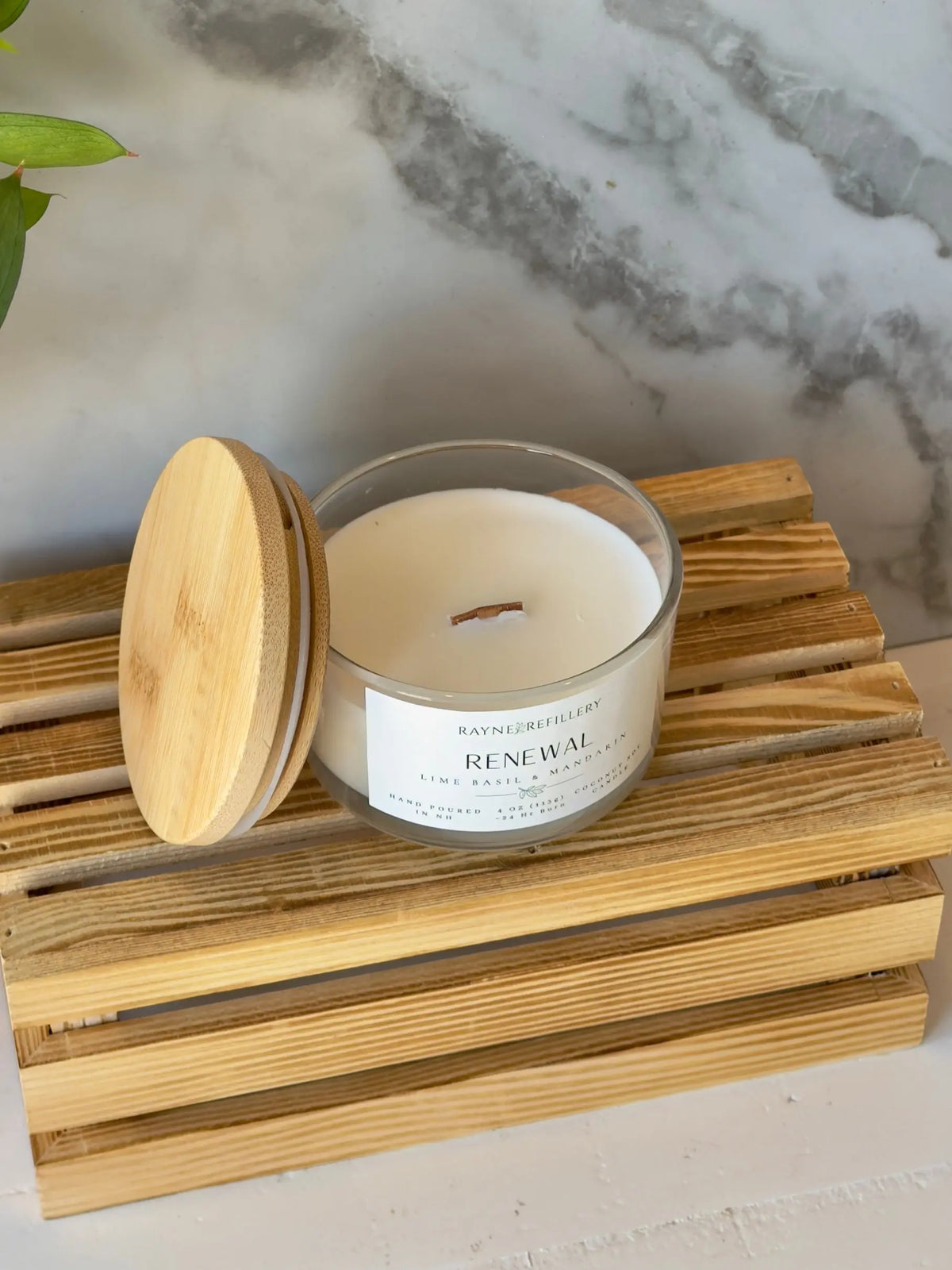 Renewal – Handmade Soy Candle | Natural Coconut Soy Candle - handmade home fragrance gift