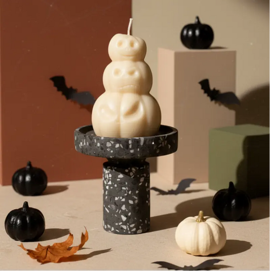 Pumpkin Candle | Hand-Poured Fall Soy Wax - handmade home fragrance gift