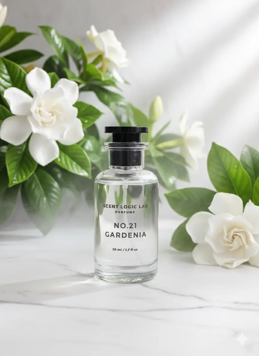 No. 21 Gardenia – Unisex Eau de Toilette - handmade home fragrance gift