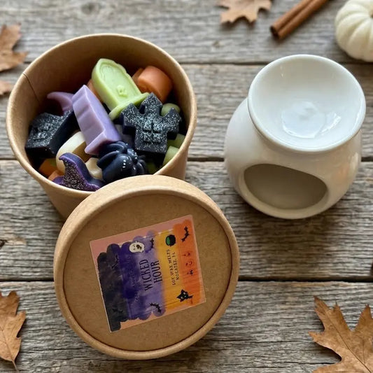 Wicked Hour Halloween Wax Melter Gift Set - handmade home fragrance gift