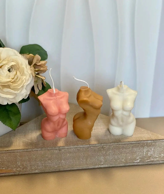 Female Body Candle | Handmade Home Decor - handmade home fragrance gift