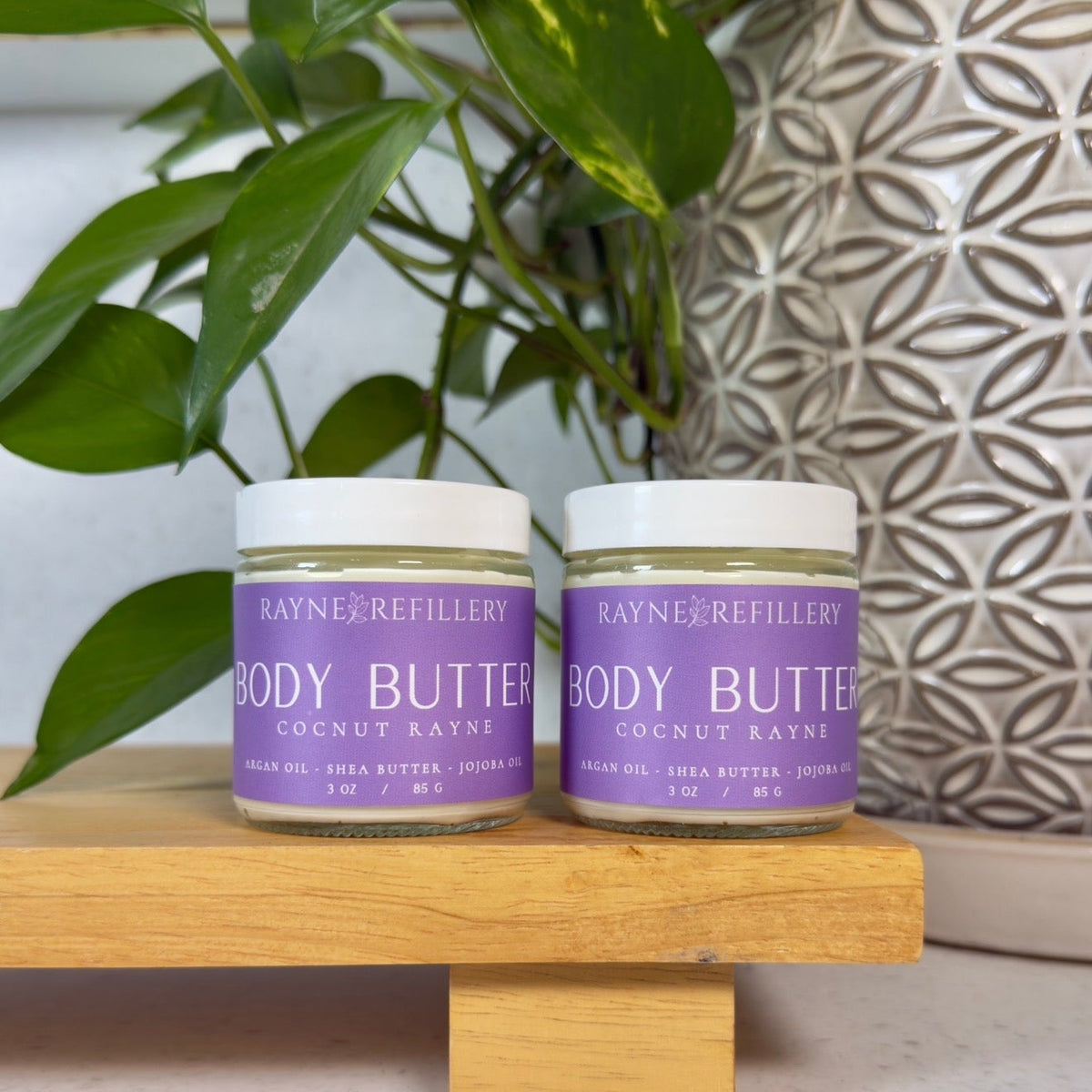 Coconut Rayne Body Butter – Shea Butter & Argan Oil Tropical Moisturizer