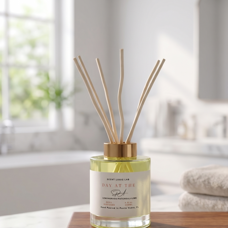 Day at the Spa Reed Diffuser - handmade home fragrance gift