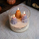 Ghost Trio Pastel Halloween Candle | Triple-Wick - handmade home fragrance gift