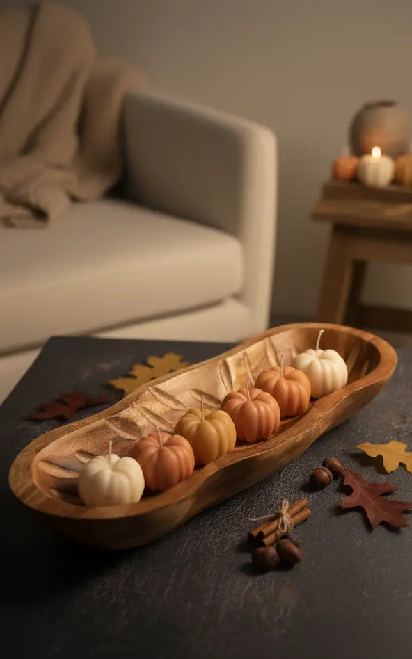Autumn Pumpkin Candle | Hand-Poured Soy Wax