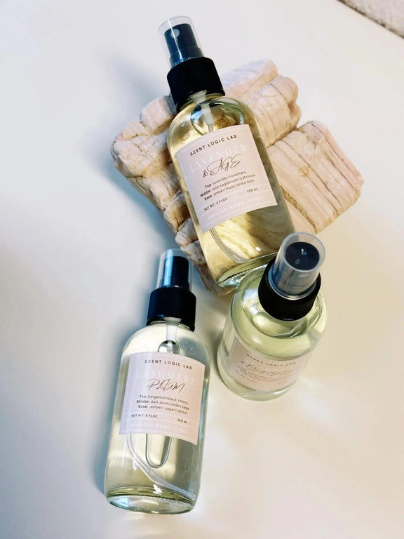 4oz Room & Linen Spray – Over 20 Luxe Scents - handmade home fragrance gift