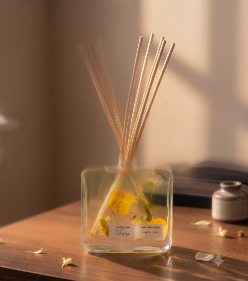 Botanical Reed Diffuser 4 OZ | Unique Gift Idea & Home Decor - handmade home fragrance gift