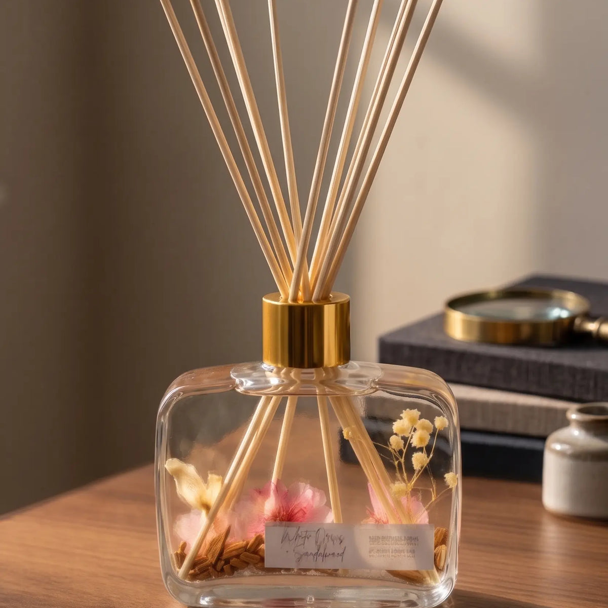 Botanical Reed Diffuser 6.8oz– Natural Home Fragrance & Décor