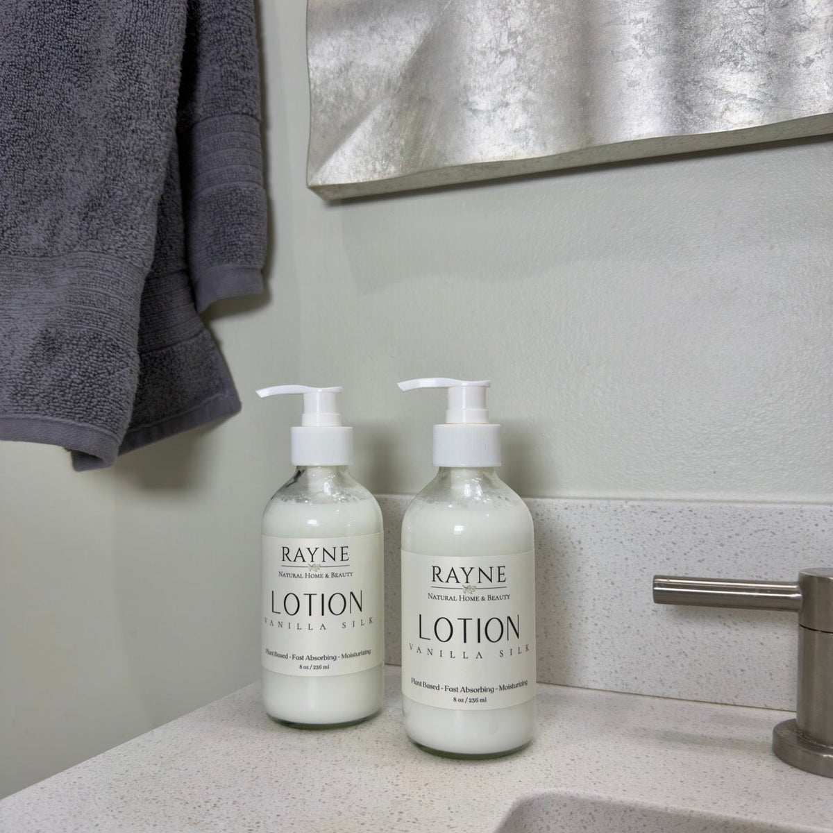 Vanilla Silk Moisturizing Body Lotion - Creamy Vanilla & Sandalwood