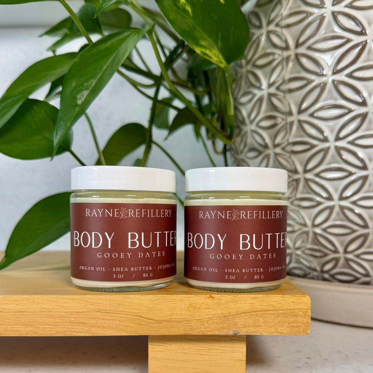 Gooey Dates Body Butter – Shea Butter & Argan Oil Caramel Vanilla Moisturizer