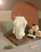 Modern Twist Candle | Contemporary Art Home Accent - Kind Gifts Co.