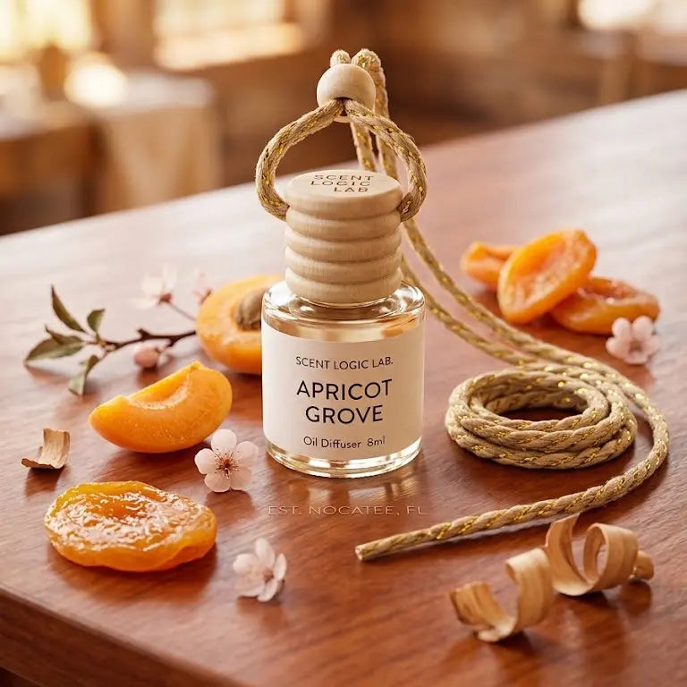 Luxury 8ml Car Diffuser in Fruity Scents - handmade home fragrance gift