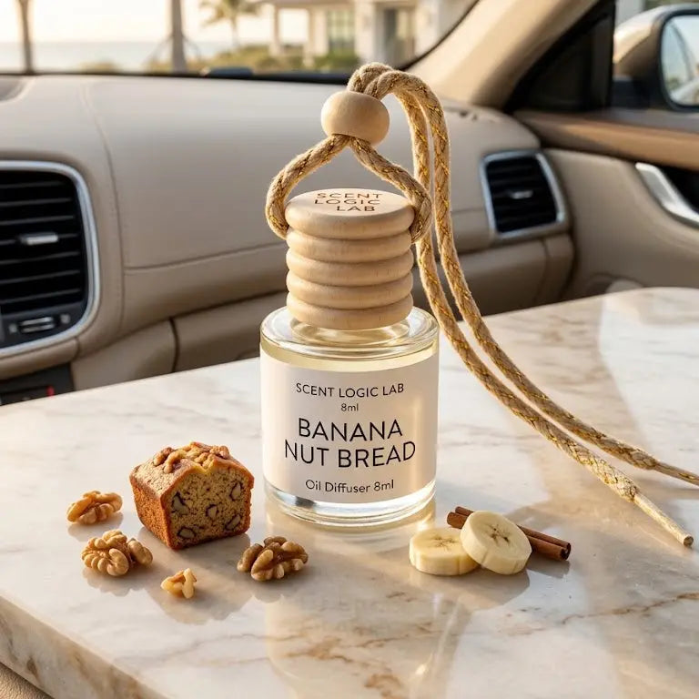 Luxury 8ml Car Diffuser in Fruity Scents - handmade home fragrance gift