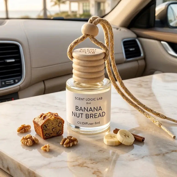 Luxury 8ml Car Diffuser in Fruity Scents - handmade home fragrance gift