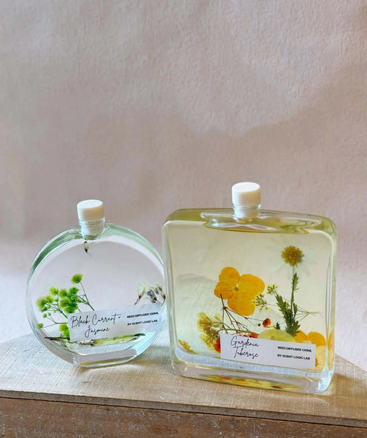 Handmade 100ml Reed Diffuser | Long-Lasting Botanical Home Fragrance - handmade home fragrance gift