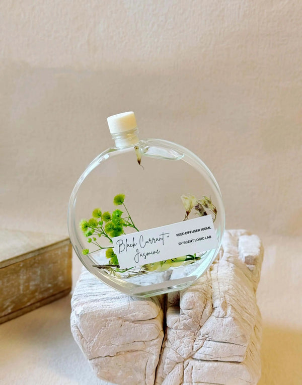 Handmade 100ml Reed Diffuser | Long-Lasting Botanical Home Fragrance - handmade home fragrance gift