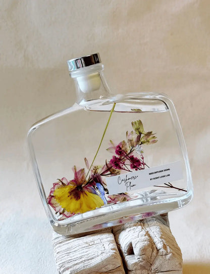 Handmade Botanical Reed Diffuser 12 OZ - Premium Aromatherapy Decor