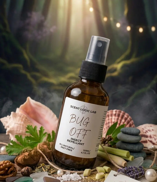Bug Off All-Natural Insect Repellant (120mL / 4.1 FL OZ) - handmade home fragrance gift