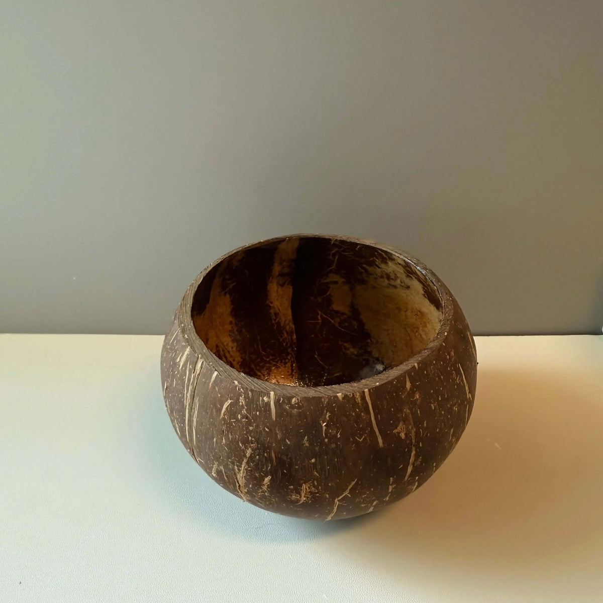 Natural Coconut Shell Bowl – Ideal for Candle Making or Rustic Home Decor - handmade home fragrance gift