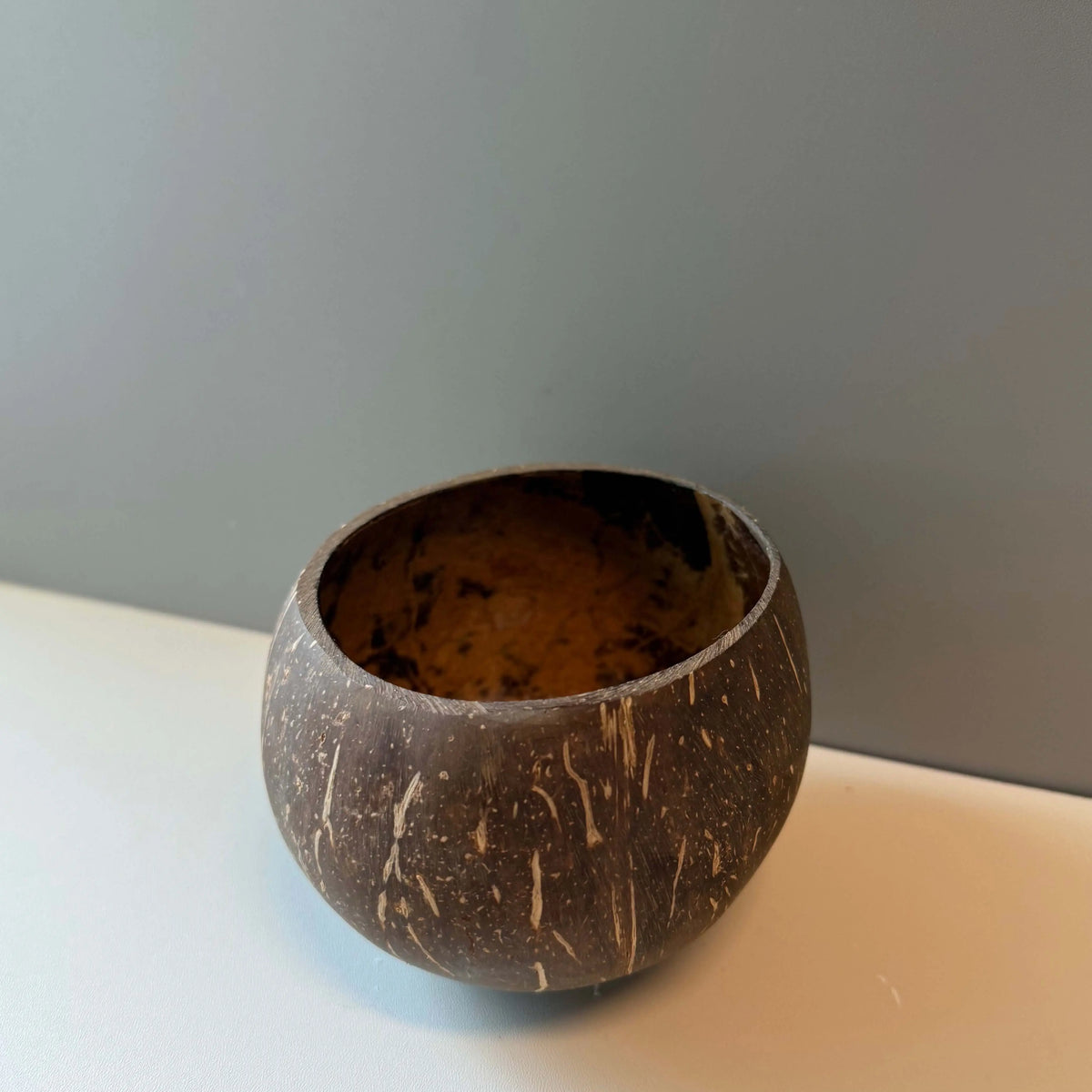 Natural Coconut Shell Bowl – Ideal for Candle Making or Rustic Home Decor - handmade home fragrance gift