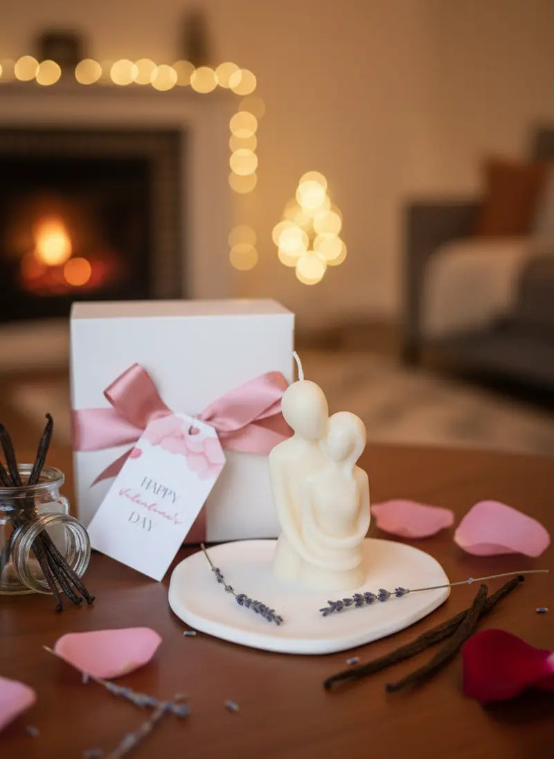 Cuddling Couple Candle | For Those Cozy Moments