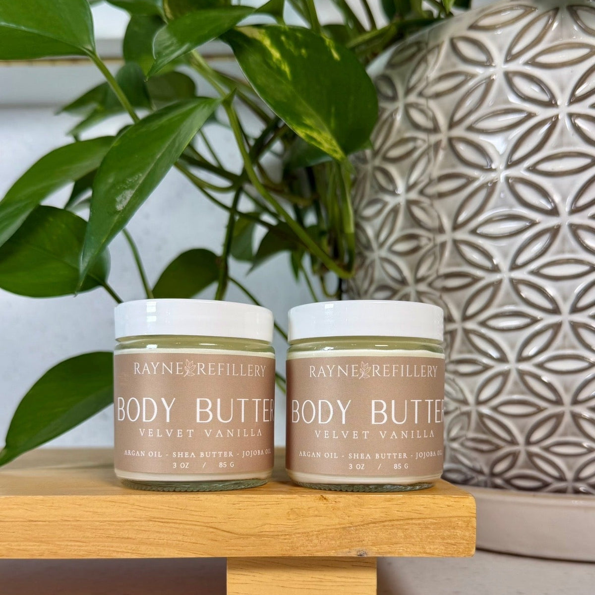 Velvet Vanilla Body Butter – Shea Butter & Argan Oil Rich Moisturizer