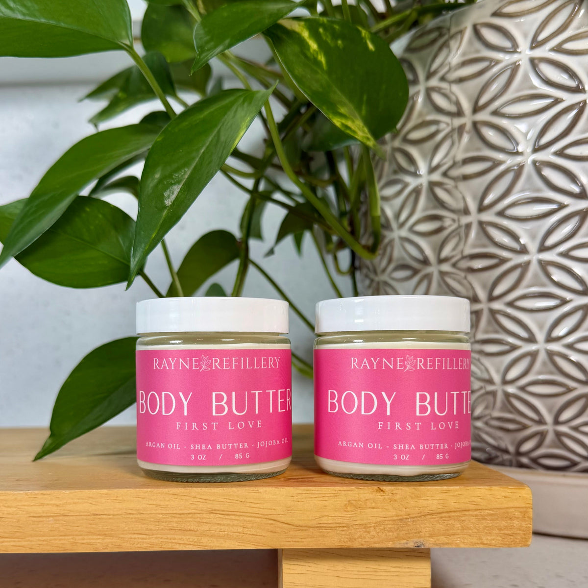 First Love Body Butter – Shea Butter & Argan Oil Peach & Hydrangea Moisturizer