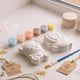 Jesmonite DIY Paint-Your-Own Animal Magnets Kit