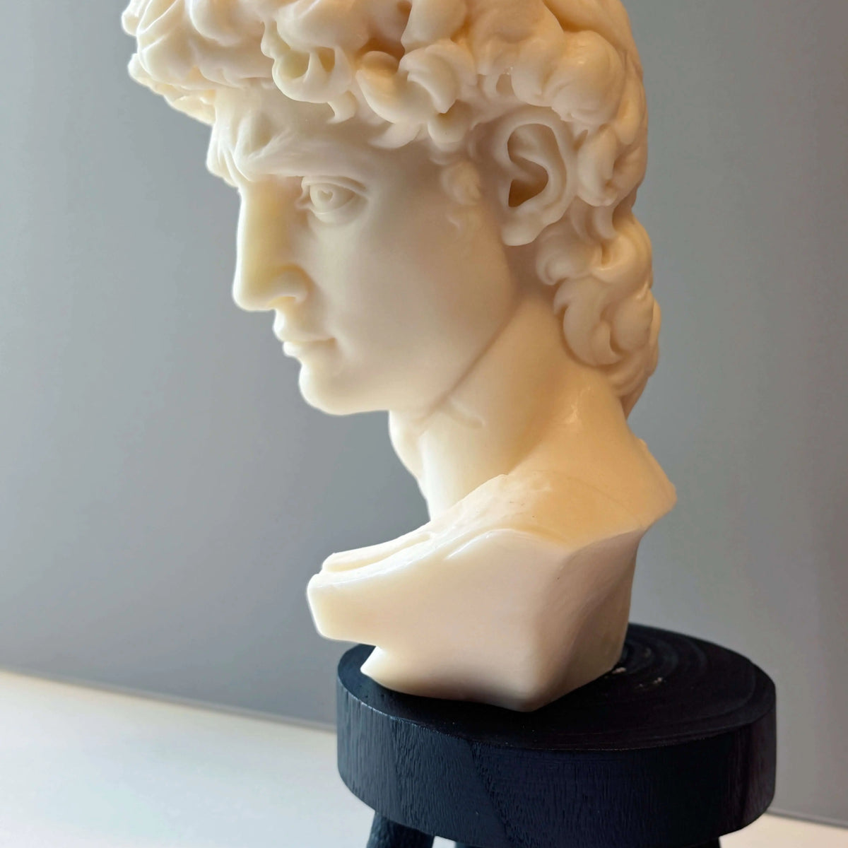David Head Sculptural Candle | 11" Bust - handmade home fragrance gift