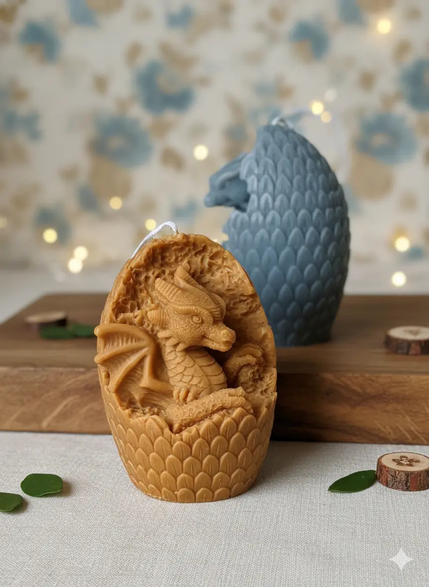 Dragon's Egg Candle | Magical Ambiance - handmade home fragrance gift