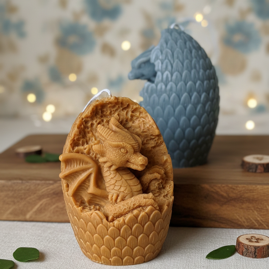 Dragon's Egg Candle | Magical Ambiance - handmade home fragrance gift