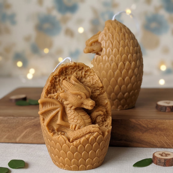 Dragon's Egg Candle | Magical Ambiance - handmade home fragrance gift