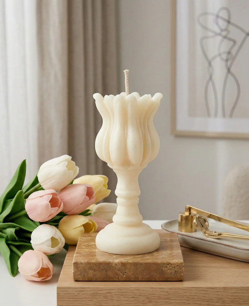 Tulip Candle | Chic Home Decor - handmade home fragrance gift