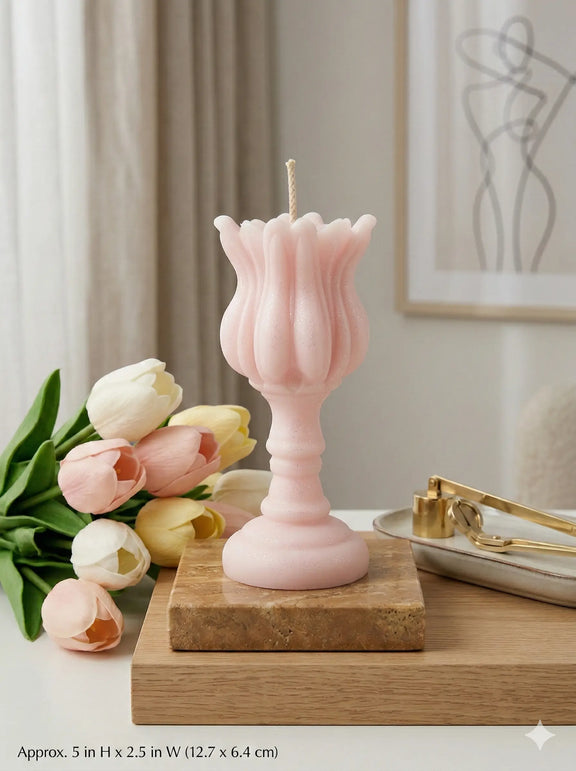 Tulip Candle | Chic Home Decor - handmade home fragrance gift