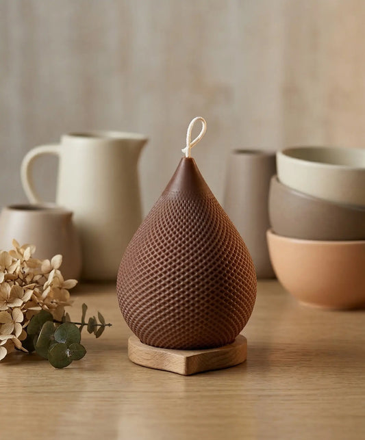 Teardrop Candle | Home Decor Accent - handmade home fragrance gift