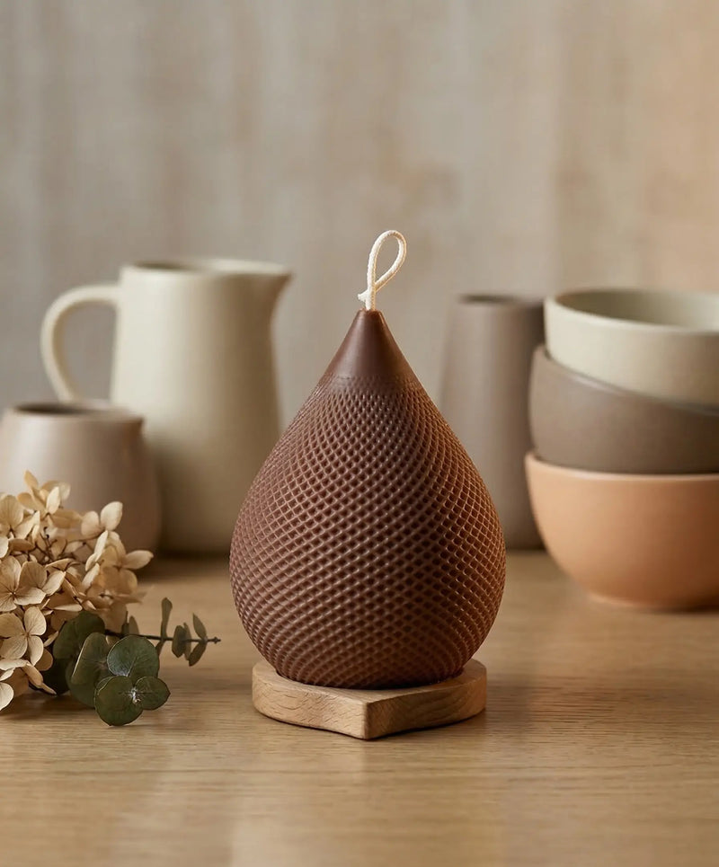 Teardrop Candle | Home Decor Accent - handmade home fragrance gift