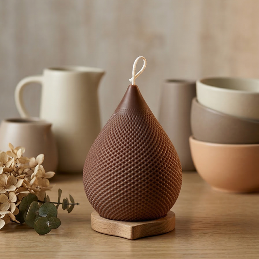 Teardrop Candle | Home Decor Accent - handmade home fragrance gift