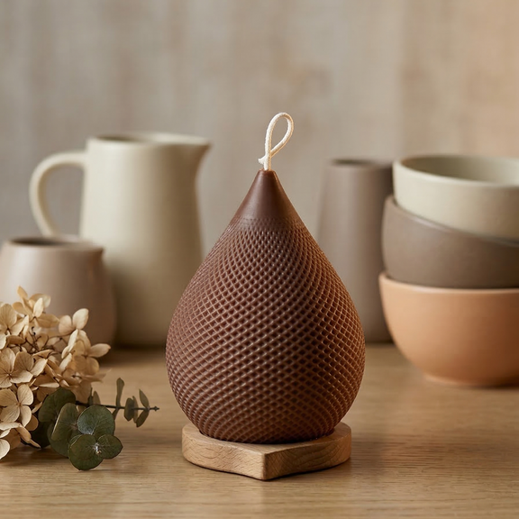 Teardrop Candle | Home Decor Accent - handmade home fragrance gift