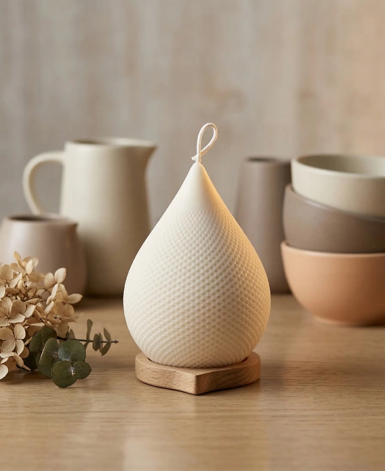 Teardrop Candle | Home Decor Accent - handmade home fragrance gift