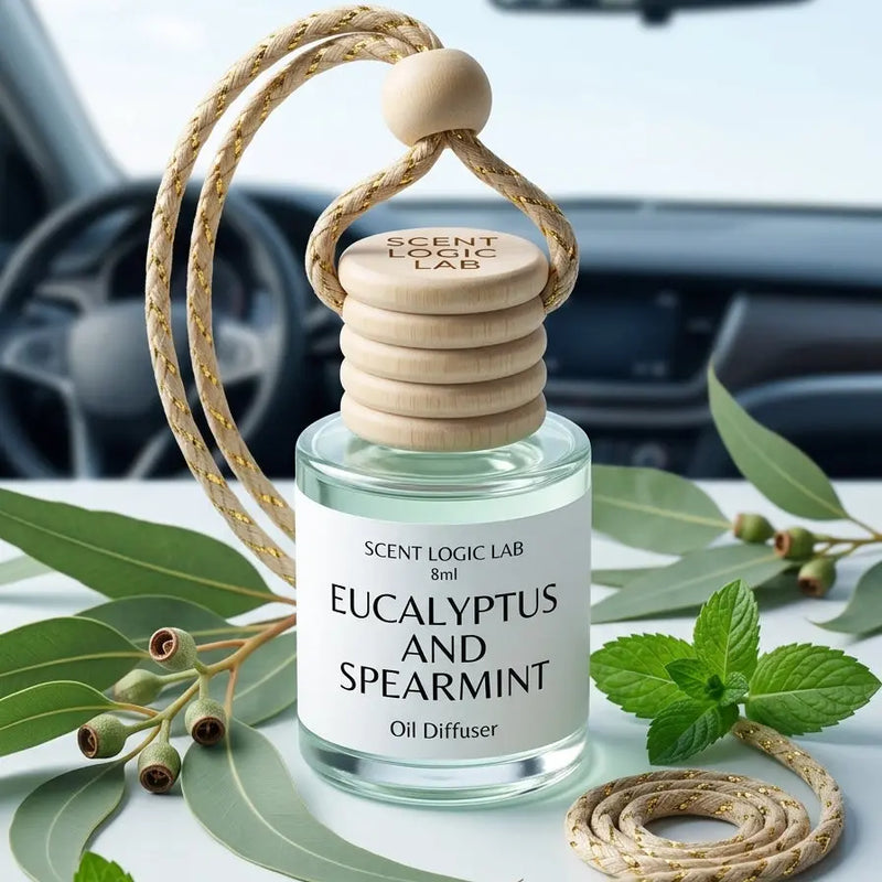 Luxury Car Diffuser Christmas Scents – Long-Lasting 8ml Holiday Fragrance - handmade home fragrance gift