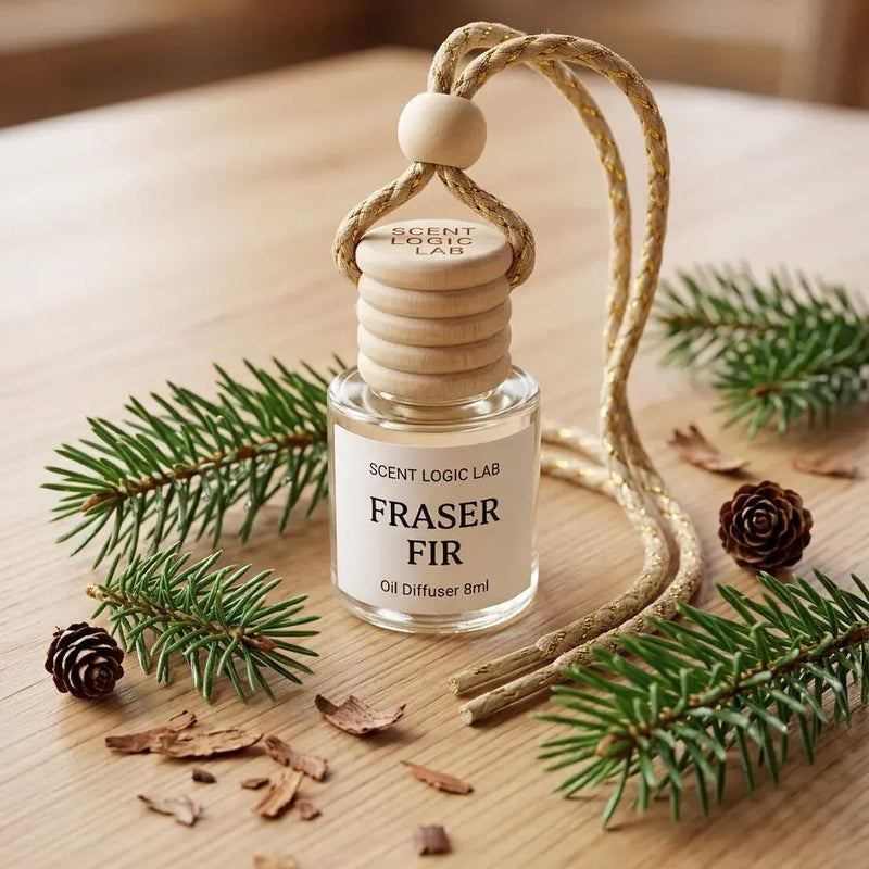 Luxury Car Diffuser Christmas Scents – Long-Lasting 8ml Holiday Fragrance - handmade home fragrance gift