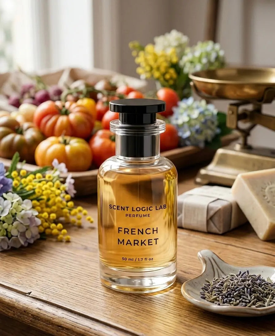 French Market – Unisex Eau de Toilette - handmade home fragrance gift