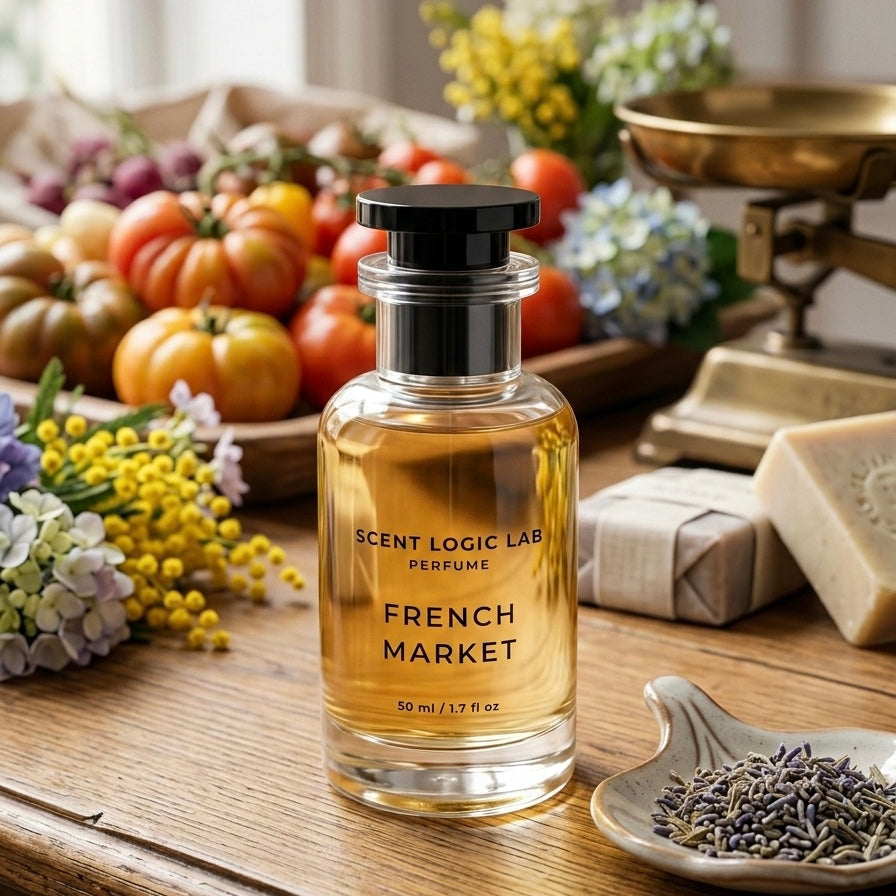 French Market – Unisex Eau de Toilette - handmade home fragrance gift